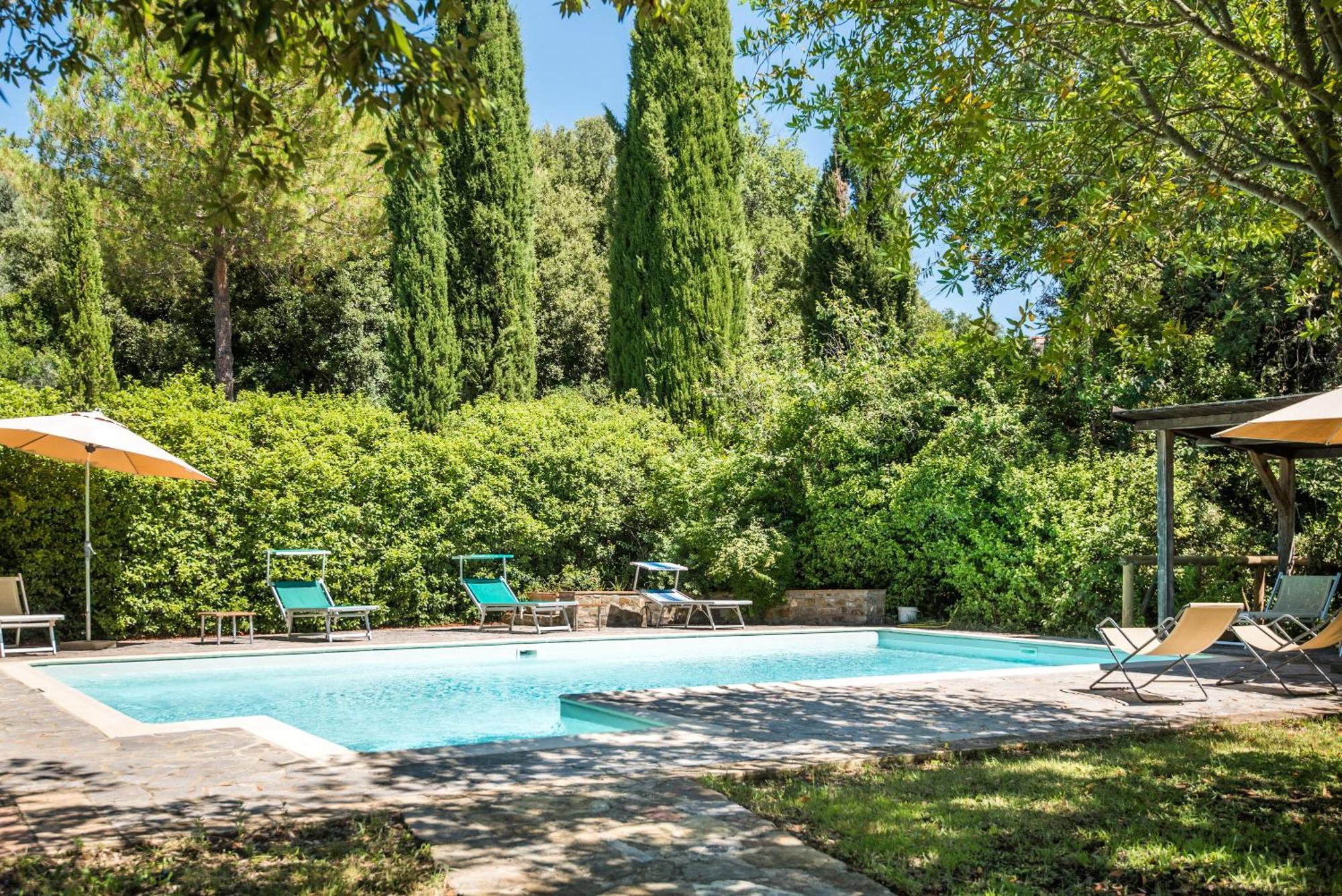 מונטלצ'ינו Ginepro Apartment Podere Giardino מראה חיצוני תמונה