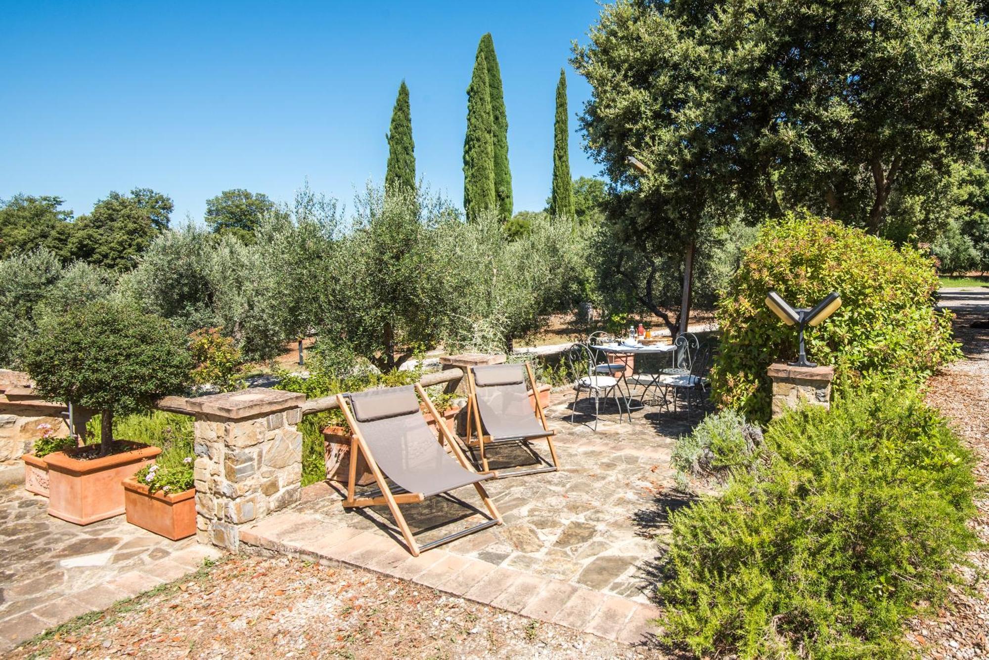 מונטלצ'ינו Ginepro Apartment Podere Giardino מראה חיצוני תמונה